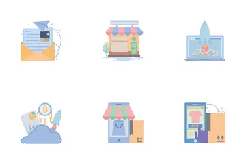 Shopping & Delivery Icon Pack