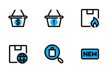 Shopping & E-commerce 8 Icon Pack