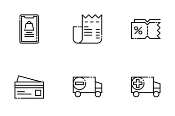 Shopping & E-Commerce Icon Pack