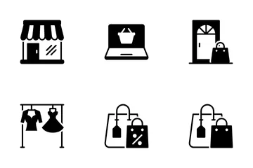 Shopping & E-Commerce - Vol 1 Icon Pack
