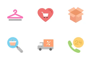 Shopping & E-Commerce - Vol 1 Icon Pack