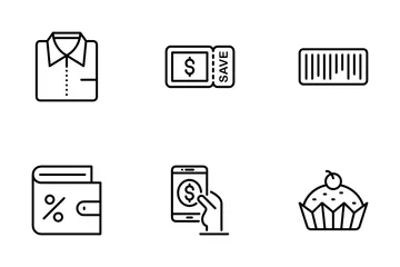 Shopping & E-Commerce - Vol 2 Icon Pack