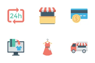 Acquisti ed e-commerce Vol 2 Icon Pack