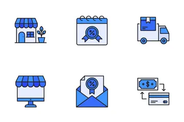 Shopping Ecommerce Icon Pack