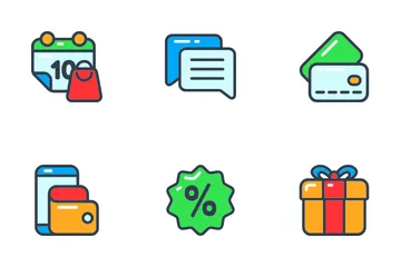 Shopping & Ecommerce Icon Pack