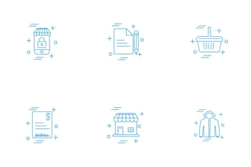 Shopping & Ecommerce Line Icon Pack