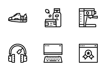 Shopping Elements Icon Pack