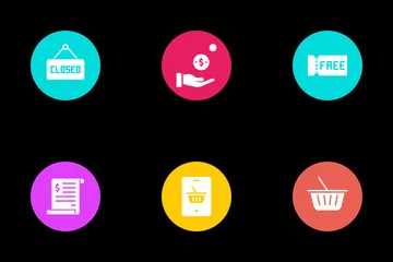 Shopping Essentials Icon Pack