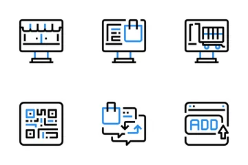 Achats et commerce électronique Pack d'Icônes