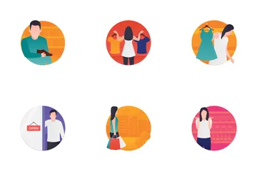 Shopping Gradients Icon Pack