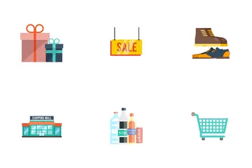 Shopping Mall Icon Pack