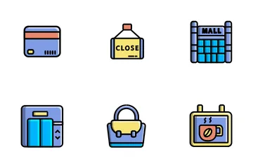 Shopping Mall Icon Pack