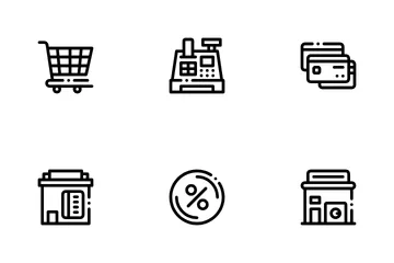 Shopping Mall Icon Pack