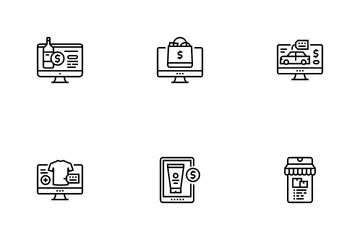Shopping Online App Icon Pack