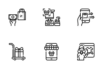 Shopping Online Icon Pack