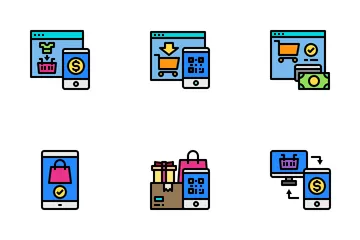 Shopping Online Icon Pack