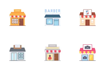 Shops And Stores Icon Pack