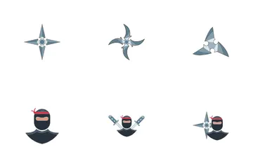 Shuriken Paquete de Iconos