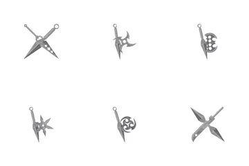 Shuriken Pack d'Icônes