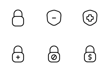 Sicherheit Symbolpack