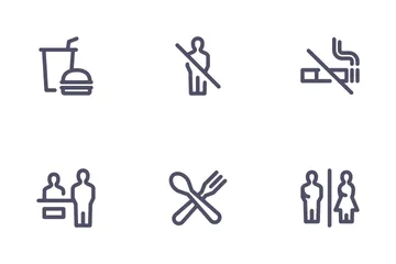 Sign And Service Icon Pack
