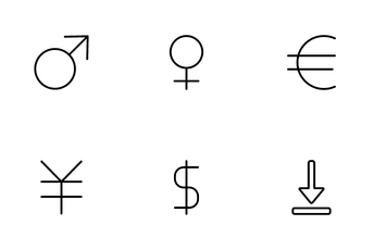 Sign And Symbol Icon Pack