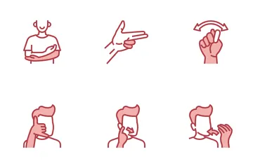 Sign Language Icon Pack