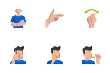 Sign Language Icon Pack