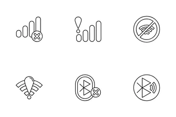 Signal Prohibition Icon Pack