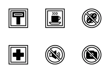 Signaux et interdictions Icon Pack