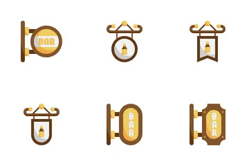Signboard Icon Pack