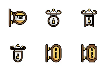 Signboard Icon Pack