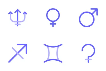 Signe du Zodiaque et signe astrologique Pack d'Icônes