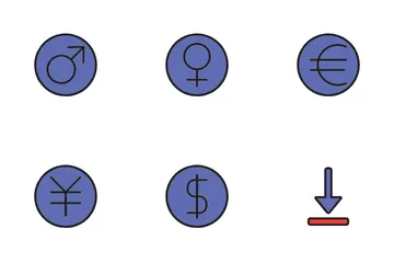 Signe et symbole Pack d'Icônes
