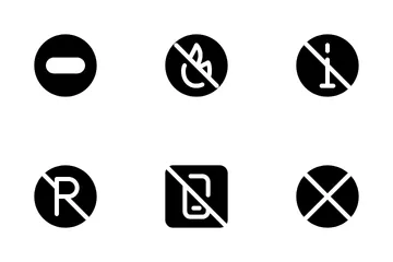 Signe et symbole Icon Pack