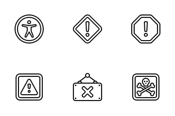 Signs And Texts Icon Pack