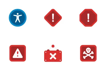 Signs And Texts Icon Pack