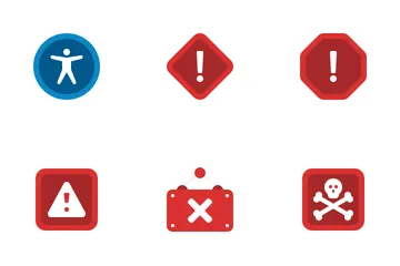 Signs And Texts Icon Pack