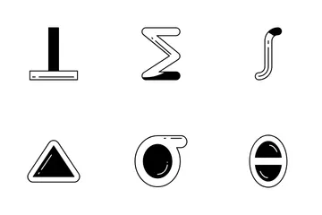 Símbolo matemático Paquete de Iconos