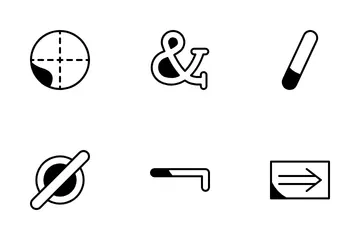 Símbolo matemático Paquete de Iconos
