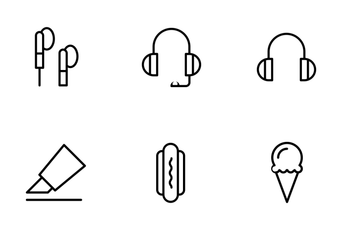 Simple Line Icons 2 - 100+ Free Icons Icon Pack