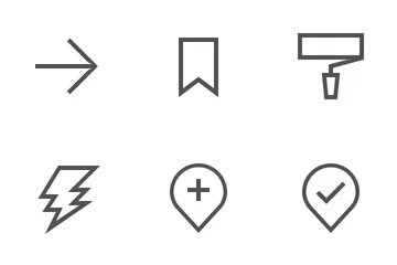 Simple Lines Icon Pack