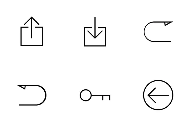 Download Simple User Interface Icon pack Available in SVG, PNG & Icon Fonts