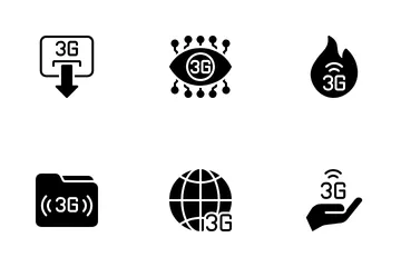 Sinal 3G Icon Pack