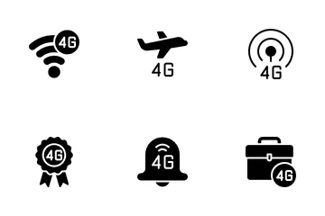 Sinal 4G Icon Pack