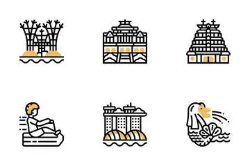 Singapore Symbol Icon Pack