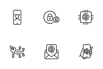 Sistema de seguridad Paquete de Iconos