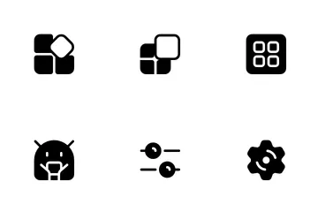 Sistema de dispositivo Paquete de Iconos