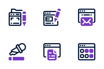 Site responsivo Icon Pack