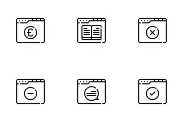 Sitio web Icon Pack